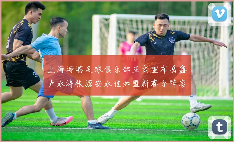 上海海港足球俱乐部正式宣布岳鑫卢永涛张源安永佳加盟新赛季阵容更新